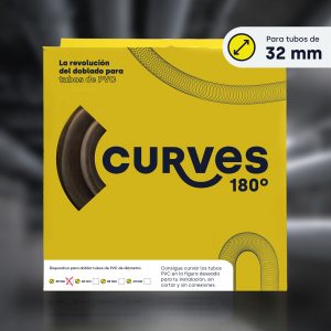 Sistema profesional para curvar PVC 32 mm